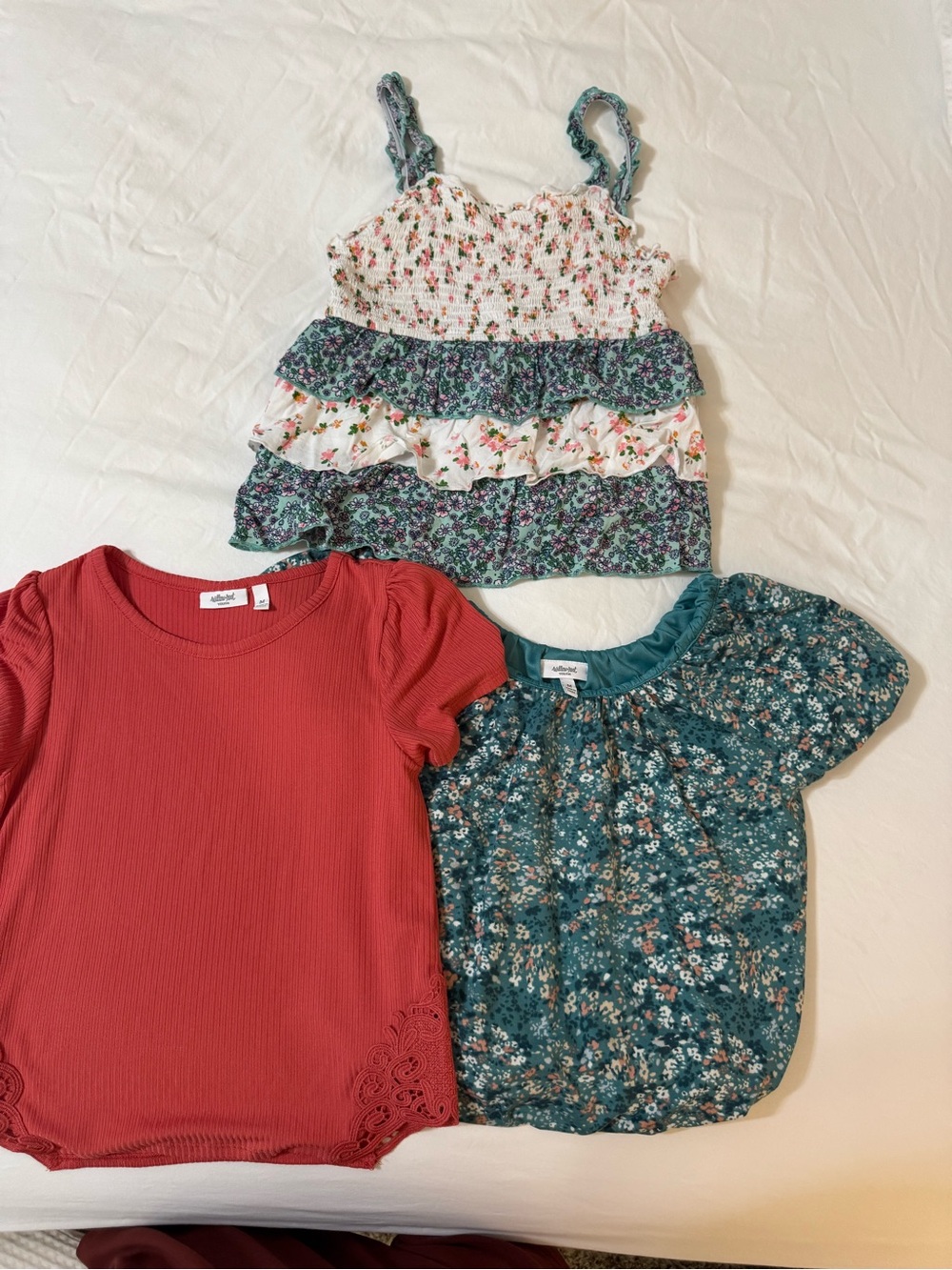 Willow root Four piece shirt sets for girls from buckle